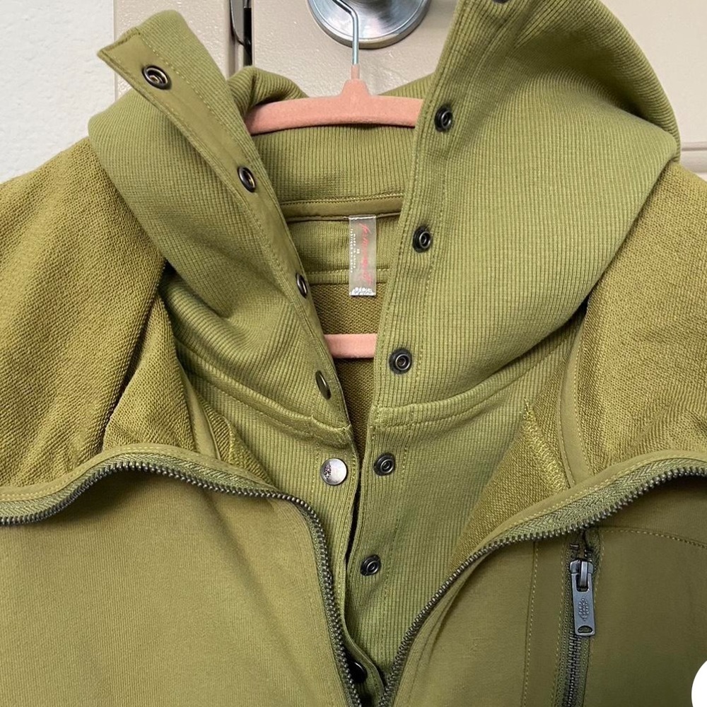 Free People Oversized Venture Pullover Sweatshirt - Green - Picture 5 of 12